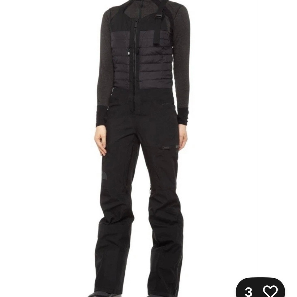 Women’s Northface Beatty Down Bib Ski Pants Size M
